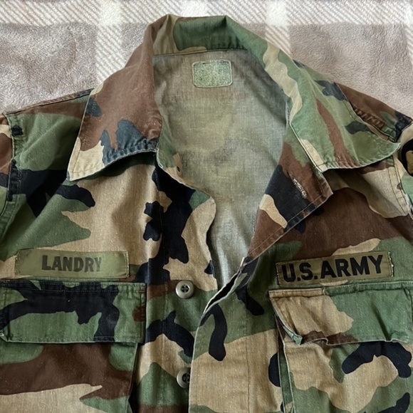 Vintage Military Oversized Jacket - Picture 3 of 3
